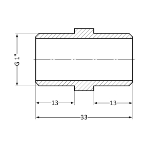 Ниппель Thermo Alliance Standart 1" ЗР SD4072525 №11