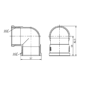 Кут Thermo Alliance Forte 1" 1/2 ВВ SF36840 №2