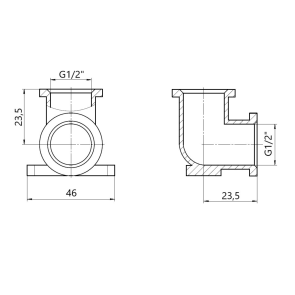 Угол Thermo Alliance Standart 1/2" ВР SD41815N №13