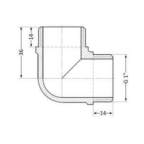 Кутик Thermo Alliance Standart 1" ЗР SD41925 №3