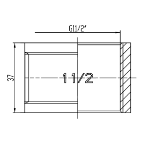 Муфта Thermo Alliance Forte 1 1/2 ВВ SF35640 №3