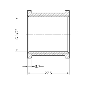 Муфта Thermo Alliance Standart 1/2" ВР SD40415 №5