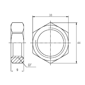 Контргайка Thermo Alliance Forte 1" SF35025 №2