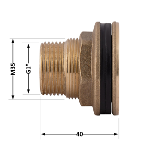 Врезка Thermo Alliance Standart 1" в бак SD40025 №5