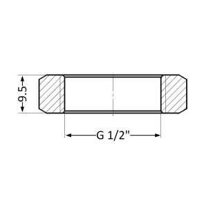 Контргайка Thermo Alliance Standart 1/2" SD40115 №11