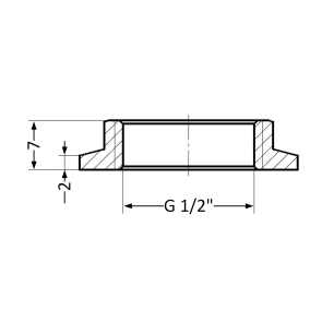 Контргайка-шайба Thermo Alliance Standart 1/2" SD40615 №6