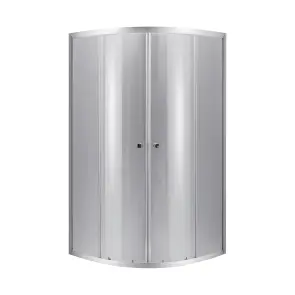 Душова кабіна Lidz Latwa SC90x90.SAT.LOW.DGR, скло темне тоноване 4 мм без піддона №1