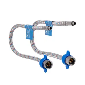 Гибкая подводка для воды Thermo Alliance Standart М10 150 см (пара) SD396W150 №4
