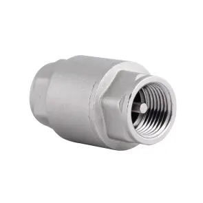 Обратный клапан Thermo Alliance Forte 1/2"ВВ никелированный с латунным штоком TAF240W15 №2