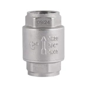 Зворотний клапан Thermo Alliance Forte 3/4"ВВ нікель із латунним штоком TAF240W20 №2