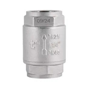 Обратный клапан Thermo Alliance Forte 1 1/4"ВВ никель с латунным штоком TAF240W32 №3