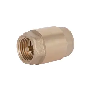 Обратный клапан Thermo Alliance Base 1/2"ВВ Slim с латунным штоком TAB240W15S №7