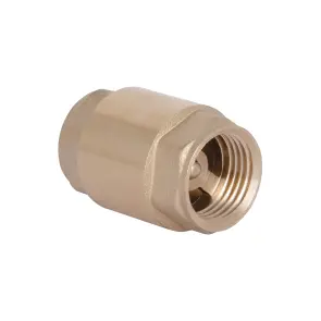 Обратный клапан Thermo Alliance Base 1/2"ВВ Slim с латунным штоком TAB240W15S №9