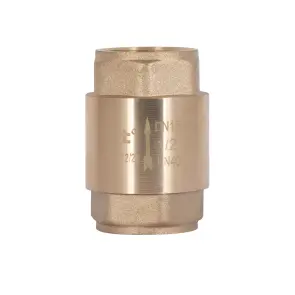 Обратный клапан Thermo Alliance Base 1/2"ВВ Slim с латунным штоком TAB240W15S №12