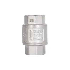Обратный клапан Thermo Alliance Standart с латунным штоком 1/2"ВВ усиленный TAS246W15 №4