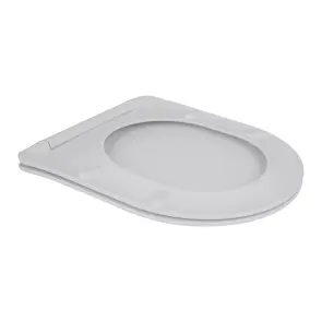 Сидіння для унітаза Qtap (Jay 490, Swan 490) з мікроліфтом Slim QT99SC6106W №10
