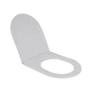 Сидіння для унітаза Qtap (Jay 490, Swan 490) з мікроліфтом Slim QT99SC6106W №24