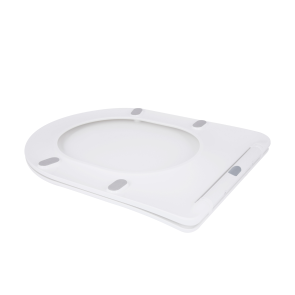 Сидіння для унітаза (Grand) 425х363х30 мм, White, з мікроліфтом Slim Duroplast, Quick Relase Qtap №3