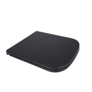 Сидіння для унітаза Qtap Tern 420х340х35 мм, Matt Black, з мікроліфтом, Slim Duroplast, Quick Release QT99HY2322MB №9