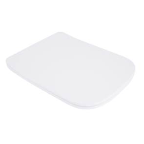 Сидіння для унітаза (Tern 490,520,610) 435x344x50 мм, White, з мікроліфтом, Slim Duroplast, Quick Release QTSC179W47353 Qtap №4