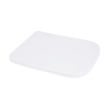 Сидіння для унітаза підлогового (Aries) 445×360×30 мм, White, з мікроліфтом? Slim Duroplast, Quick Release QT03228302W3 Qtap