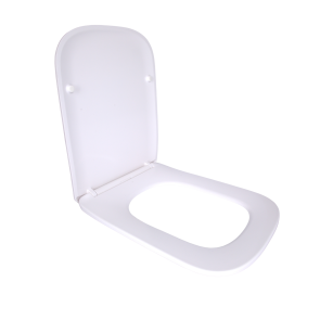 Сидіння для унітаза (Tern 490,520,610) 435x344x50 мм, White, з мікроліфтом, Slim Duroplast, Quick Release QTSC179W47353 Qtap №12