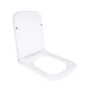 Сидения напольного унитаза (Aries) 445×360×30 мм, White, с микролифтом? Slim Duroplast, Quick Release QT03228302W3 Qtap №8