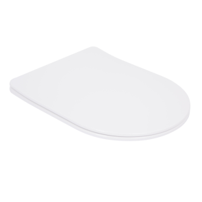 Сидіння для унітаза (Robin 520,660, Scorpio 520,660) 460x362x50 мм, White, з мікроліфтом, Slim Duroplast, Quick Release QTSC179W47351 Qtap №10