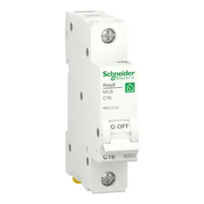 Автоматический выключатель 6kA 1P 16A C, Resi9 Schneider Electric R9F12116 комплект 5 шт №2