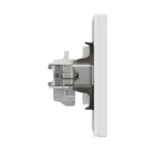 Розетка без заземления Белая, Asfora EPH3000121 комплект 10 шт №8