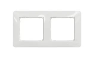 Рамка 2-постовая, Белый, Sedna Design SDD311802 комплект 10 шт №10