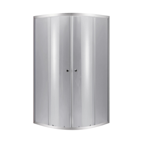 Lidz Набор: Душевая кабина Latwa SC90x90.SAT.LOW.DGR, полукруглая, стекло тонированное 4 мм + Душевой поддон Kapielka ST90x90x14 №5