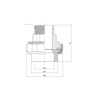 Угон "Американка" PPR Thermo Alliance 32х1" УР №4