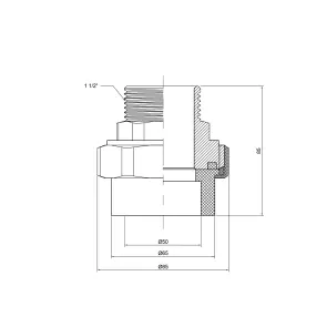 Угон "Американка" PPR Thermo Alliance 50х1" 1/2 УР №2