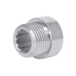 Удлинитель хромированный Thermo Alliance Forte 1/2", L=10 мм TAF1301510 №1