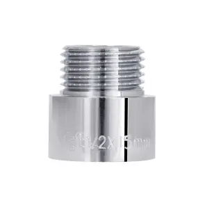 Удлинитель хромированный Thermo Alliance Forte 1/2", L=15 мм TAF1301515 №7