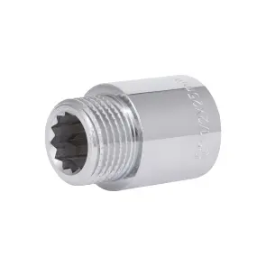 Подовжувач хромований Thermo Alliance Forte 1/2"ВЗ, L=25 мм TAF1301525 №1