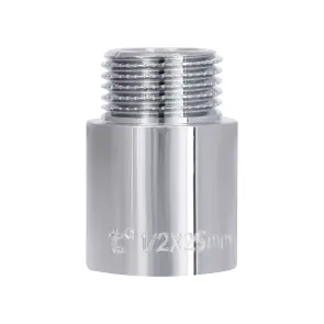 Подовжувач хромований Thermo Alliance Forte 1/2"ВЗ, L=25 мм TAF1301525 №7
