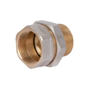Угон-американка Thermo Alliance Base 1 1/2"ВЗ никель, прямой SD190W40 №5