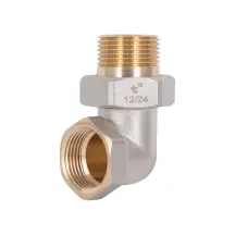 Сгон-американка Thermo Alliance Base 3/4"ВЗ никель, угловой SD191W20