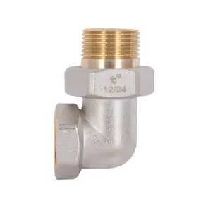Сгон-американка Thermo Alliance Base 3/4"ВЗ никель, угловой SD191W20 №4