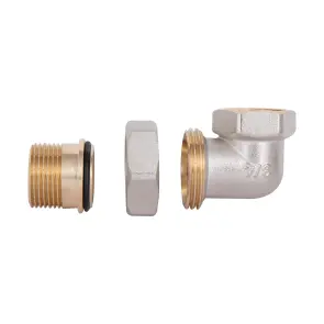 Сгон-американка Thermo Alliance Base 3/4"ВЗ никель, угловой SD191W20 №5