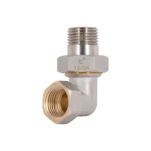 Згін-американка Thermo Alliance Standart 1/2"ВЗ нікель, кутовий TAS191W15 №1