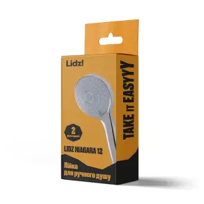 Лійка для ручного душу Лейки Lidz Niagara 12 98 мм округла LDNIA12CRM35443 Chrome №5