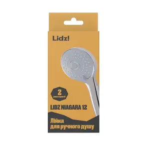 Лійка для ручного душу Лейки Lidz Niagara 12 98 мм округла LDNIA12CRM35443 Chrome №6