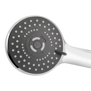 Лійка для ручного душу Лейки Lidz Niagara 11 98 мм округла LDNIA11CRM35464 Chrome №3
