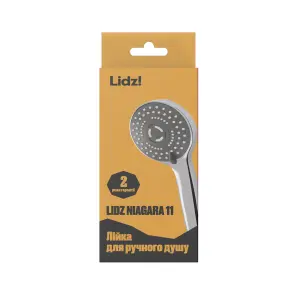 Лійка для ручного душу Лейки Lidz Niagara 11 98 мм округла LDNIA11CRM35464 Chrome №6