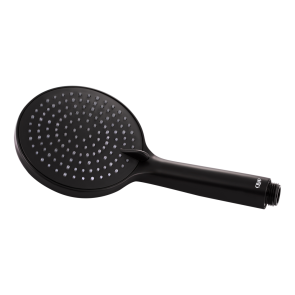 Лійка для ручного душу Qtap Rucni 115 мм округла QTRUCA116O3PBB Black Matt №2