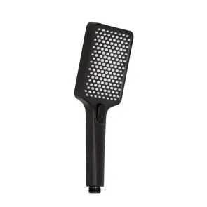 Лійка для ручного душу Qtap Rucni 140x95 мм прямокутна QTRUC125BLM45959 Black Matt №1