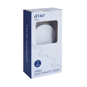 Лейка для ручного душа Qtap Rucni D 130 мм округлая QTRUC125CRM45950 Chrome №4